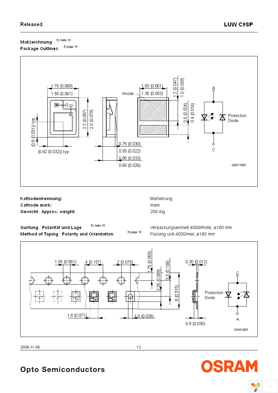 LUW C9SP-N4N6-EG-Z Page 12